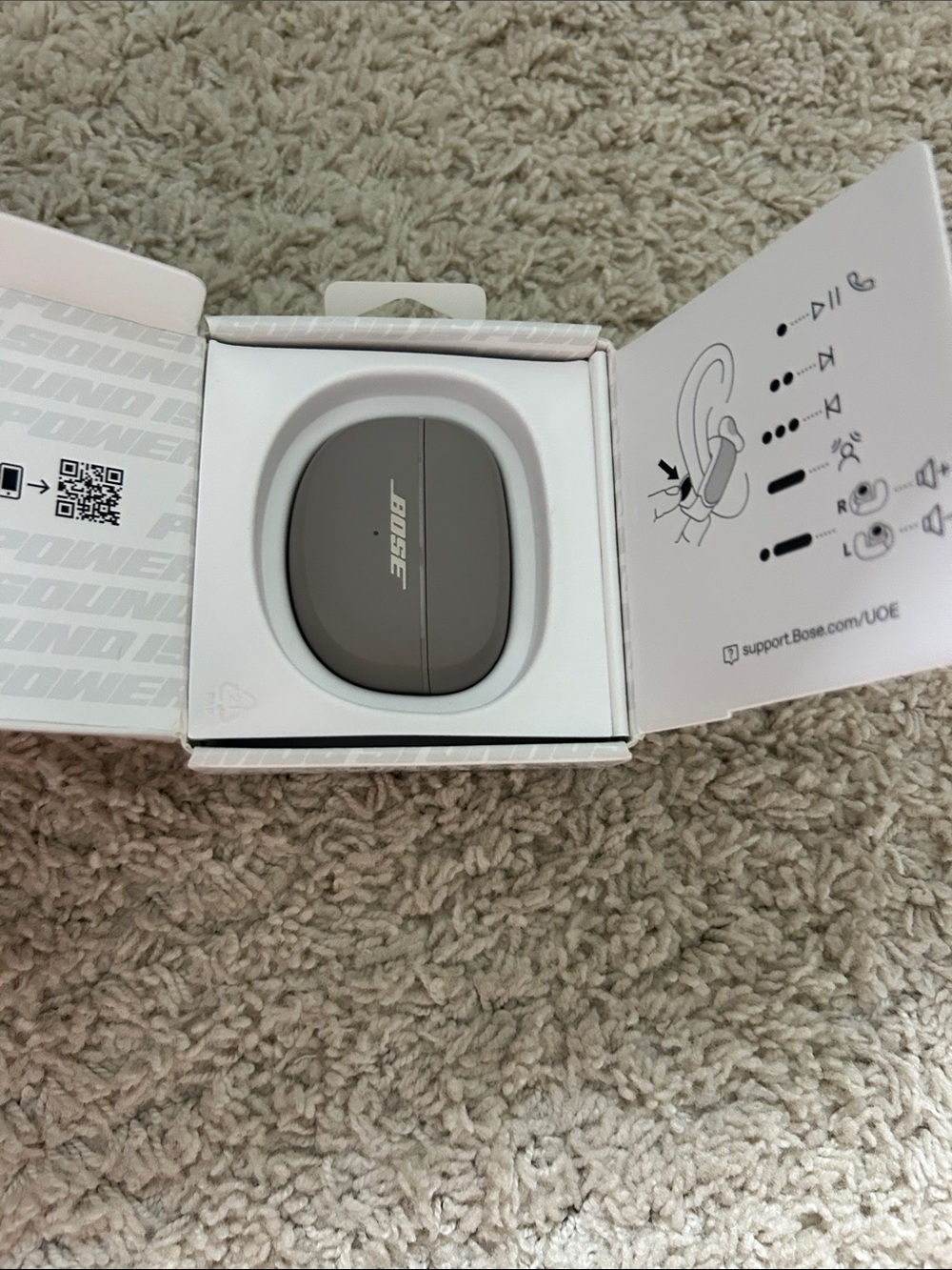 Bose Ultra open earbuds - sandstone - Picture 6 of 8